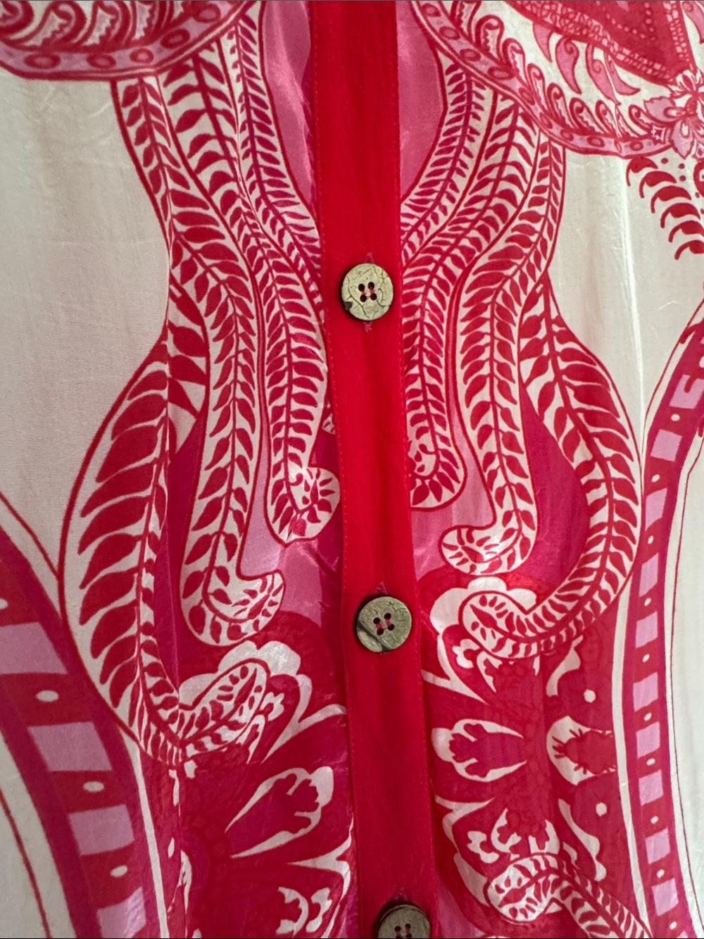 Farm Rio Pink Blouse - Picture 4 of 8